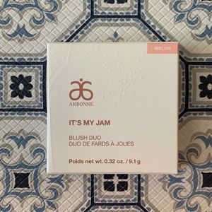 NWT** ARBONNE ITS MY JAM BLUSH DUO (MELON)